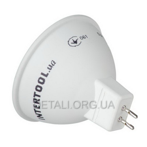 Лампа світлодіодна LED MR16, GU5.3, 5Вт, 150-300В, 4000K, 30000ч, гарантія 3 роки