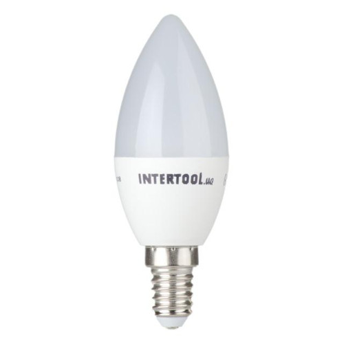 Лампа светодиодная LED C37, E14, 3Вт, 150-300В, 4000K, 30000ч, гарантия 3года. (Свеча)