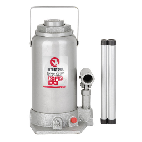 Домкрат столбик одноштоковый 30т, 285-465 мм