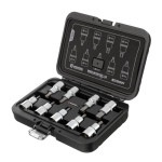 Набор бит TORX 1/2 T20-T60, 55мм, S2, STORM