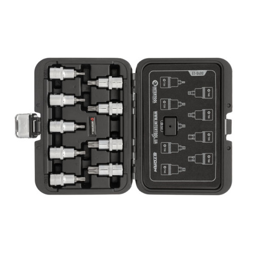 Набір біт TORX 1/2 T20-T60, 55мм, S2, STORM