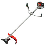 Мотокоса 1.5 кВт/2 л.с., 43 см?, катушка, 3-х лопастной нож, фреза 40 зубъев, двухплечевой ранцевый 