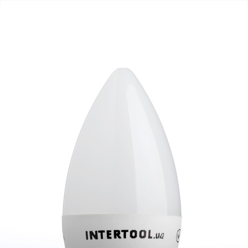 Лампа светодиодная LED C37, E14, 5Вт, 150-300В, 4000K, 30000ч, гарантия 3года. (Свеча)
