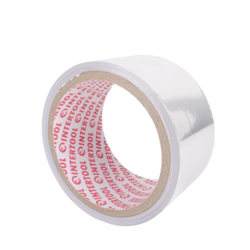 Скотч алюминиевый термостойкий 50 мм*10 м
