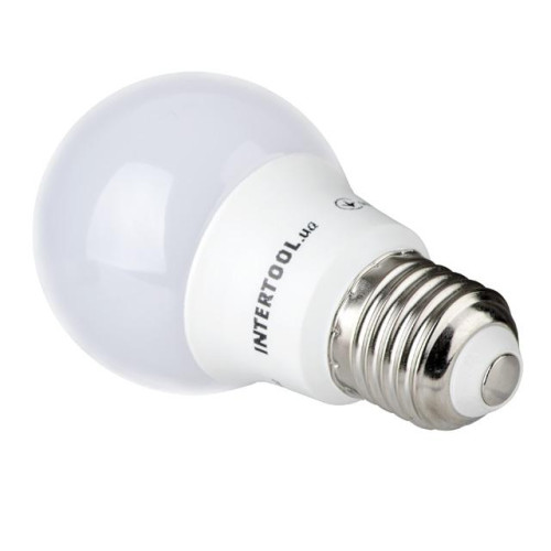 Лампа светодиодная LED A55, E27, 7Вт, 150-300В, 4000K, 30000ч, гарантия 3года