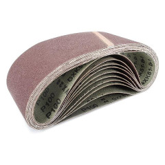 Лента шлифовальная 75*457мм, зерно 100, уп.10шт 2