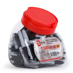 Мини-маркеры перманентные черные, L 93мм, 80 шт/упак