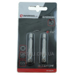 Перехідник з Hex 1/4 на квадрат 1/4 під шуруповерт CR-V уп.2шт INTERTOOL VT-0234