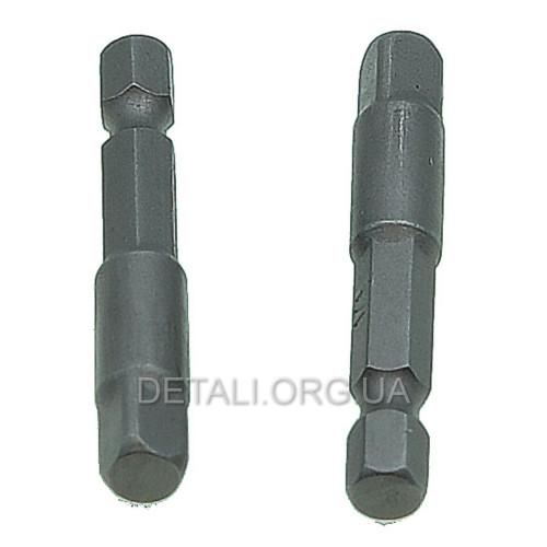 Перехідник з Hex 1/4 на квадрат 1/4 під шуруповерт CR-V уп.2шт INTERTOOL VT-0234
