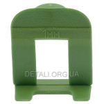 Система вирівнювання плитки INTERTOOL KT-4951 основа 1мм/100шт