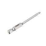 Свердло по склу та кераміці 4мм HEX 1/4 (6.35mm) INTERTOOL SD-0284