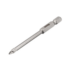Свердло по склу та кераміці 5мм HEX 1/4 (6.35mm) INTERTOOL SD-0285