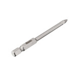 Свердло по склу та кераміці 5мм HEX 1/4 (6.35mm) INTERTOOL SD-0285