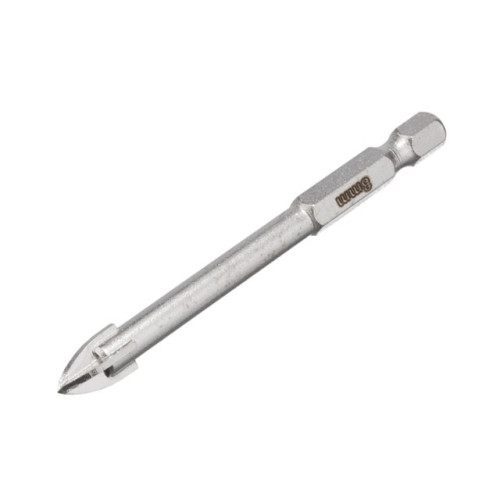 Сверло по стеклу и керамике 8мм HEX 1/4 (6.35mm) INTERTOOL SD-0288