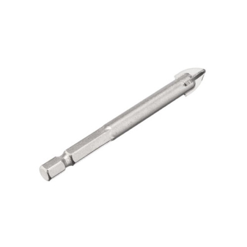 Свердло по склу та кераміці 10мм HEX 1/4 (6.35mm) INTERTOOL SD-0290