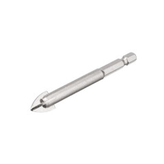 Сверло по стеклу и керамике 12мм HEX 1/4 (6.35mm) INTERTOOL SD-0292