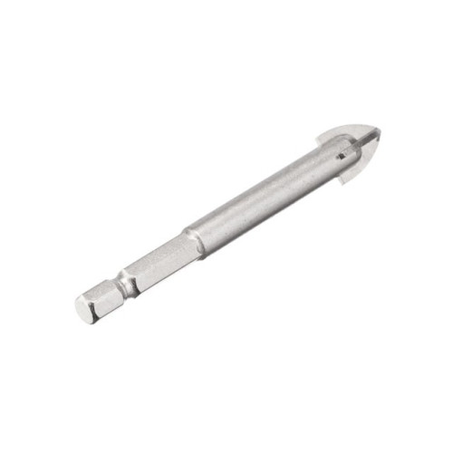 Свердло по склу та кераміці 12мм HEX 1/4 (6.35mm) INTERTOOL SD-0292