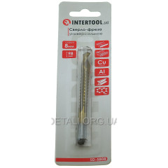 Сверло-фреза универсальное 8*98 мм INTERTOOL SD-5808 2