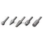 Набор шарошек по дереву 5 шт INTERTOOL BT-0030