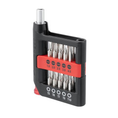 Отвертка прецизионная с комплектом насадок 21 ед INTERTOOL VT-3339