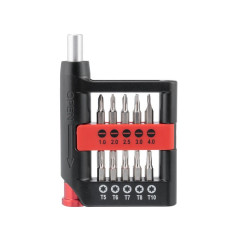 Отвертка прецизионная с комплектом насадок 21 ед INTERTOOL VT-3339 2