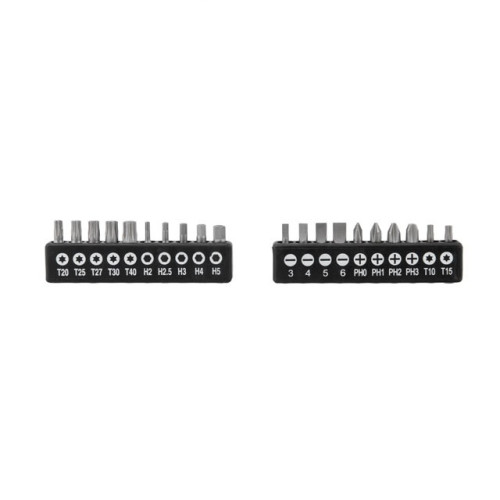 Набор отверток с комплектом насадок 29 ед INTERTOOL VT-3329