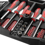 Набор отверток с комплектом насадок и головок 63 ед INTERTOOL VT-3363