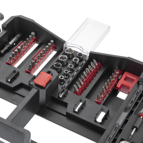 Набор отверток с комплектом насадок и головок 63 ед INTERTOOL VT-3363