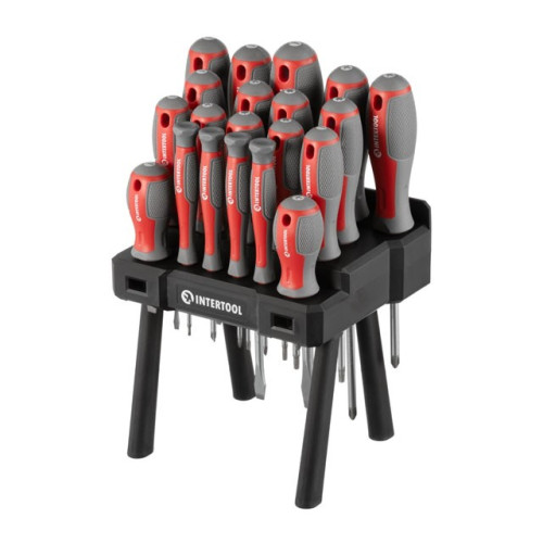 Набор отверток 20 ед INTERTOOL VT-3371