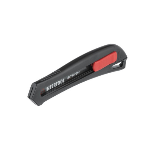 Нож сегментный 18мм Storm INTERTOOL HT-0514