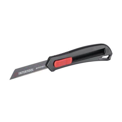 Нож сегментный 18мм Storm INTERTOOL HT-0514