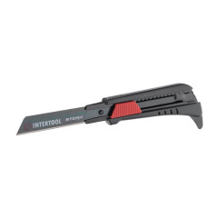 Ніж сегментний для лінолеуму 18мм металева направляюча Storm INTERTOOL HT-0538 2