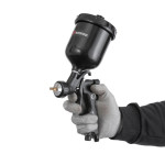 Краскопульт пневматичний HVLP BLACK M-DIAMOND професійний форсунка 1.4мм STORM INTERTOOL PT-0