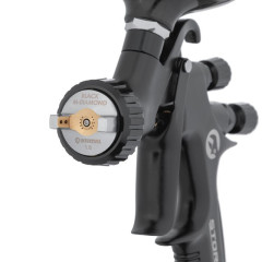 Краскопульт пневматичний HVLP BLACK M-DIAMOND професійний 1.8мм STORM INTERTOOL PT-0168 2