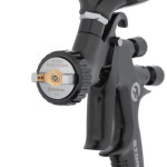 Краскопульт пневматический HVLP BLACK M-DIAMOND профессиональный 1.8мм STORM INTERTOOL PT-0168