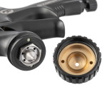 Краскопульт пневматичний HVLP BLACK M-DIAMOND професійний 1.8мм STORM INTERTOOL PT-0168