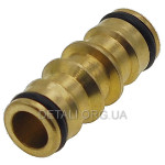 З'єднувач латунний на конектор 1/2*1/2 STORM INTERTOOL GE-1205