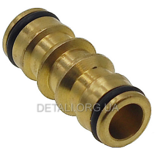 Соединитель латунный на коннектор 1/2*1/2 STORM INTERTOOL GE-1205