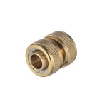 Муфта латунная ремонтно-соединительная для шланга 3/4 STORM INTERTOOL GE-1214