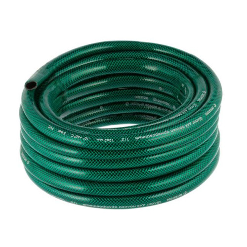 Шланг для полива 3-х слойный 1/2 10м армированный PVC INTERTOOL GE-4021