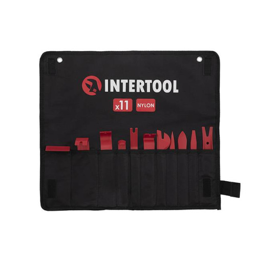 Набір знімачів кліпс та обшивки салону 11шт INTERTOOL AT-0152