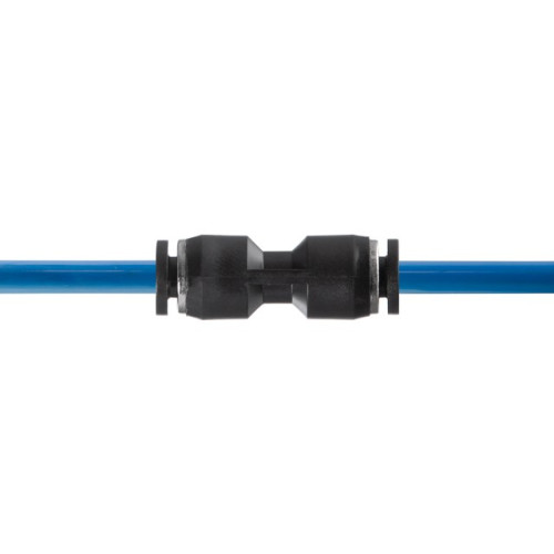 Соединение цанговое прямое для полиуретановых и др. шлангов 4*4мм INTERTOOL PT-2390