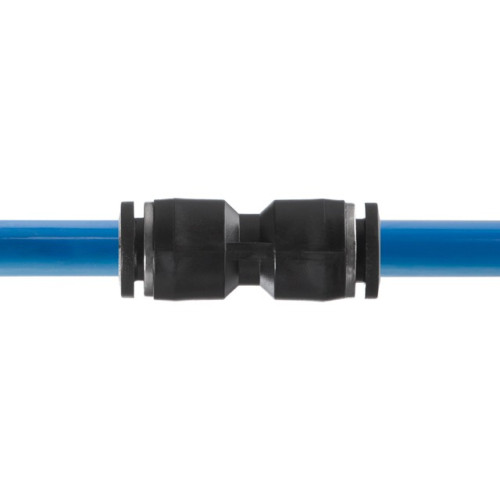 Соединение цанговое прямое для полиуретановых и др. шлангов 8*8мм INTERTOOL PT-2392