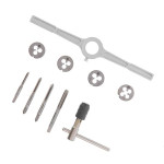 Набор плашек M4-M8 и метчиков M4-M8 10ед INTERTOOL SD-8025