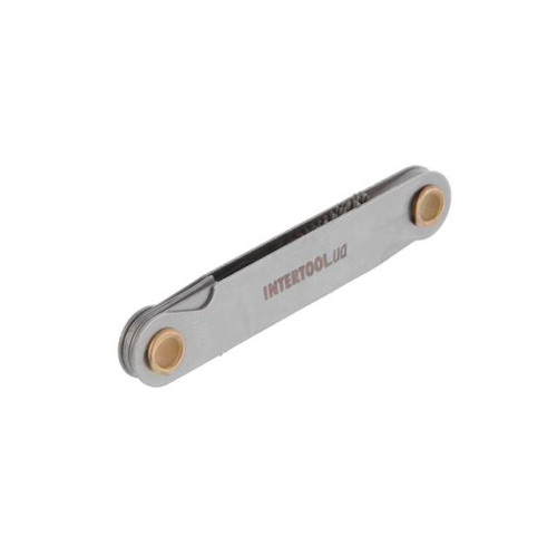 Резьбомер метрический 12шт (0.5-3.0) INTERTOOL SD-8400