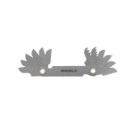 Різьбомір метричний 12шт (0.5-3.0) INTERTOOL SD-8400
