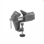 Тиски стаціонарні настільні 80мм INTERTOOL HT-0095