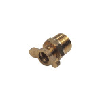 Клапан зливний латунний для компресорів 1/4 вентиль INTERTOOL PT-5021