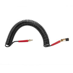 Шланг BLACK M-Flex 5.5х8мм 10м спиральный полиуретановый c поворотным шарниром NTERTOOL PT-1790