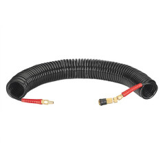 Шланг BLACK M-Flex 6.5х10мм 15м спіральний поліуретановий з поворотним шарніром INTERTOOL PT-1794 2
